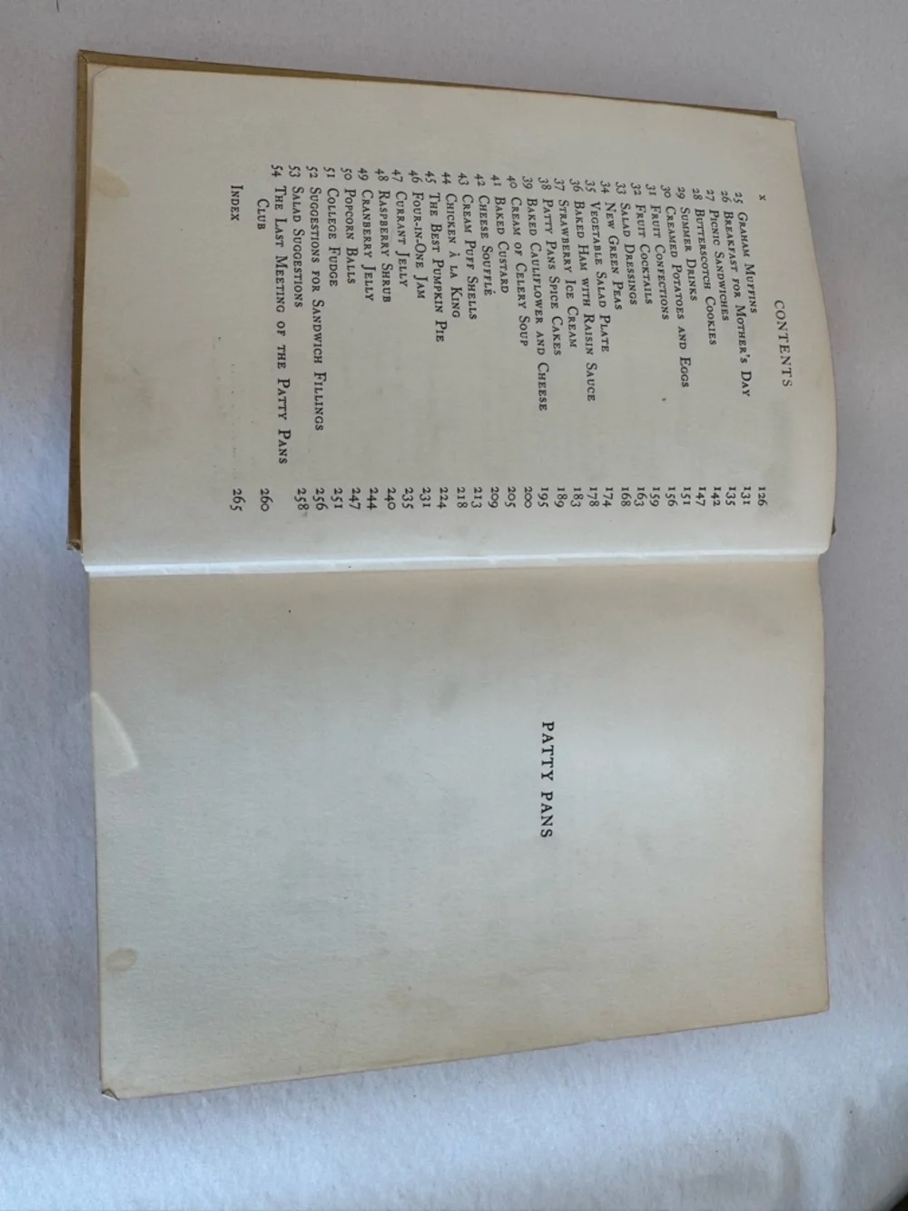 Vintage‎ 1929 Original Author Signed Patty Pans Cooking Book By Florence LaGanke